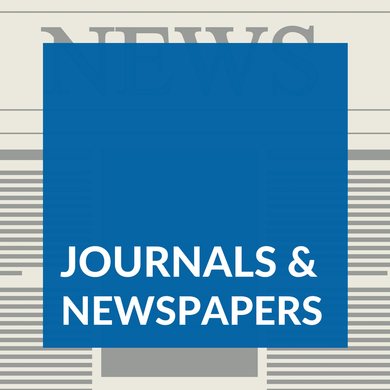 Journals and newspapers image